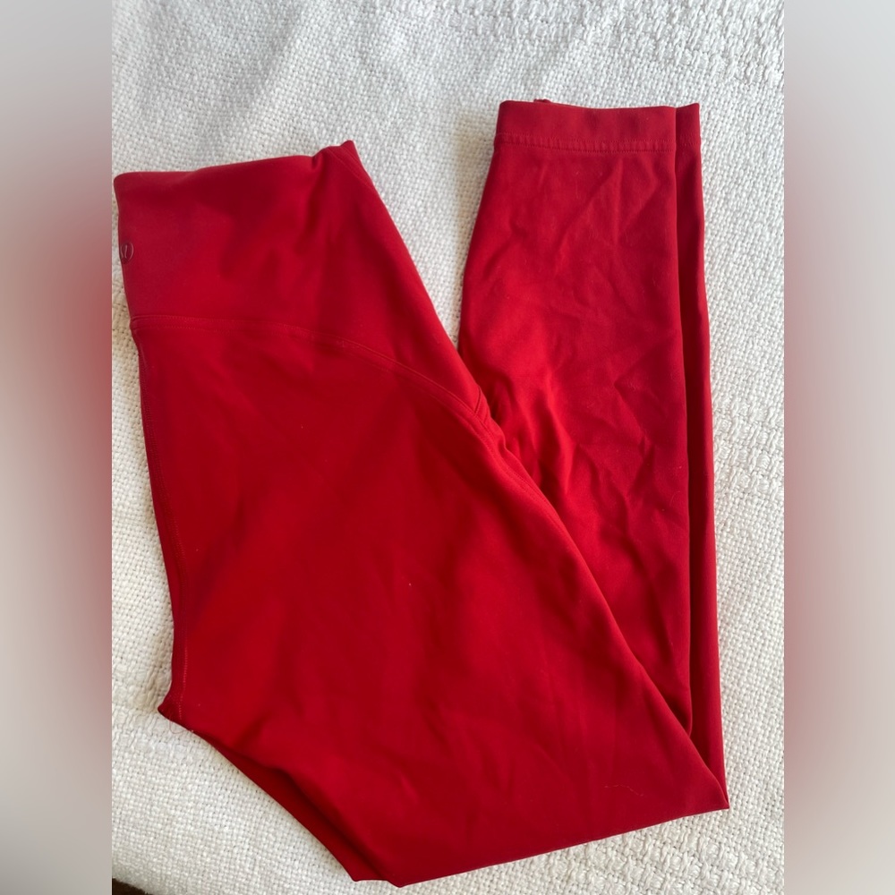 Lulu lemon align legging in red
